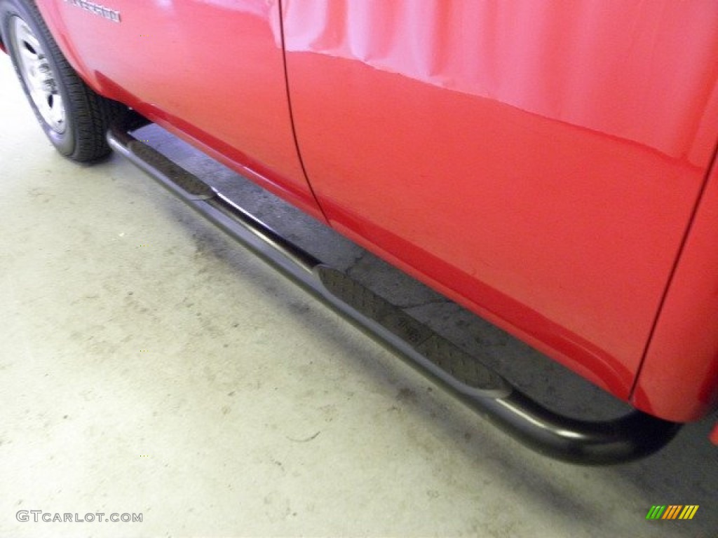 2008 Silverado 1500 LS Extended Cab - Victory Red / Dark Titanium photo #15