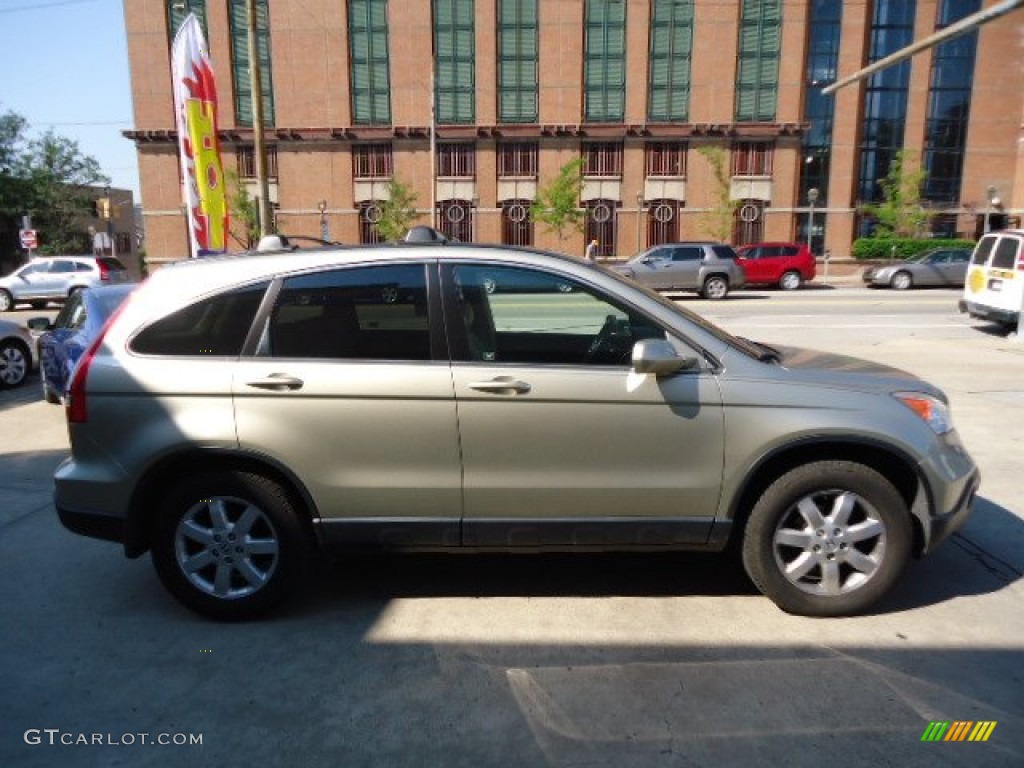 2007 CR-V EX-L 4WD - Borrego Beige Metallic / Ivory photo #18