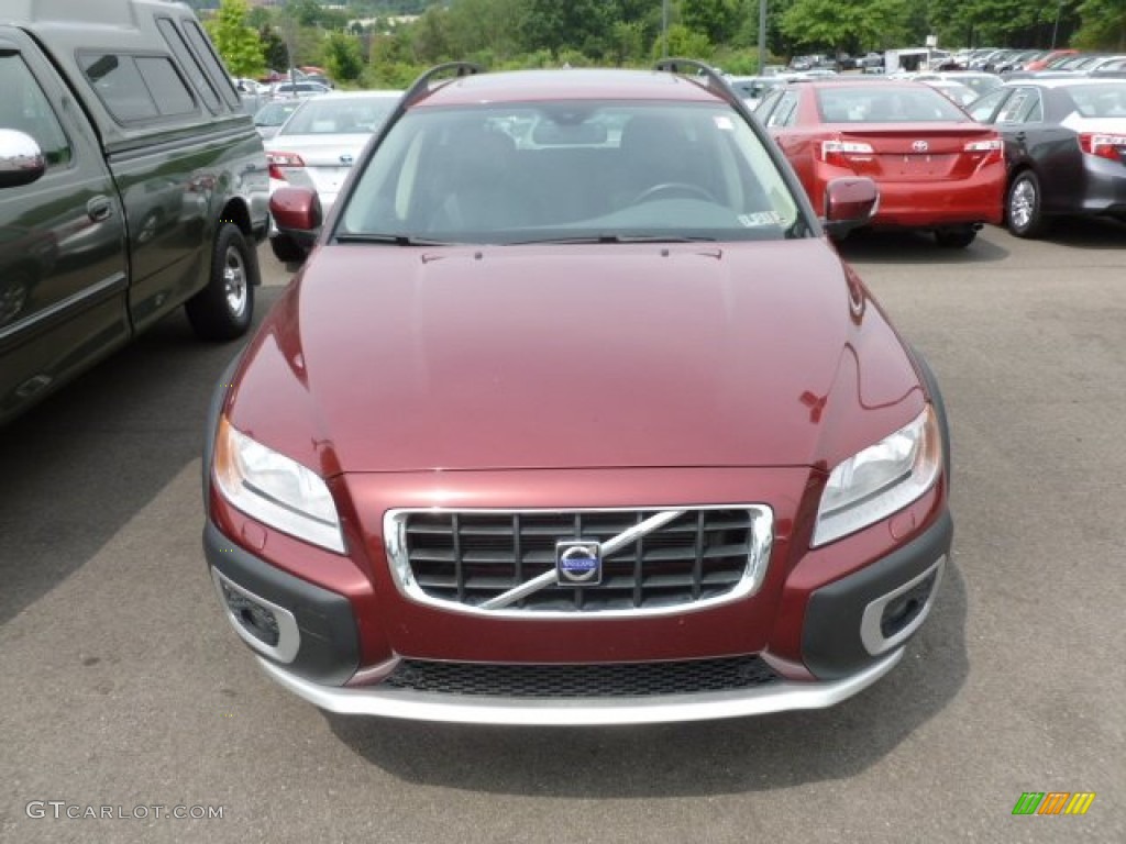 2008 XC70 AWD - Ruby Red Metallic / Anthracite Black photo #2