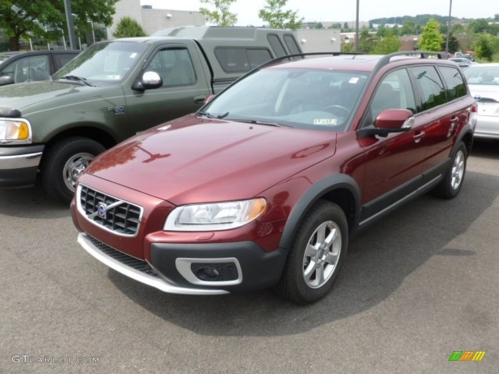 2008 XC70 AWD - Ruby Red Metallic / Anthracite Black photo #3
