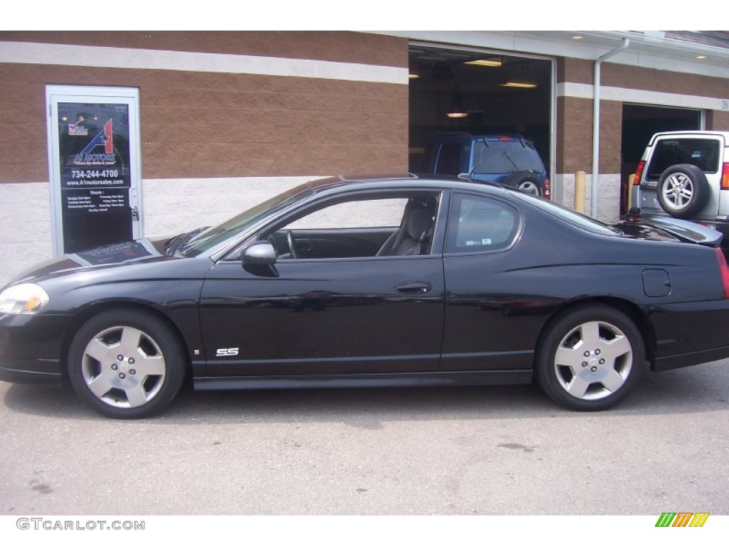 2006 Monte Carlo SS - Black / Gray photo #2