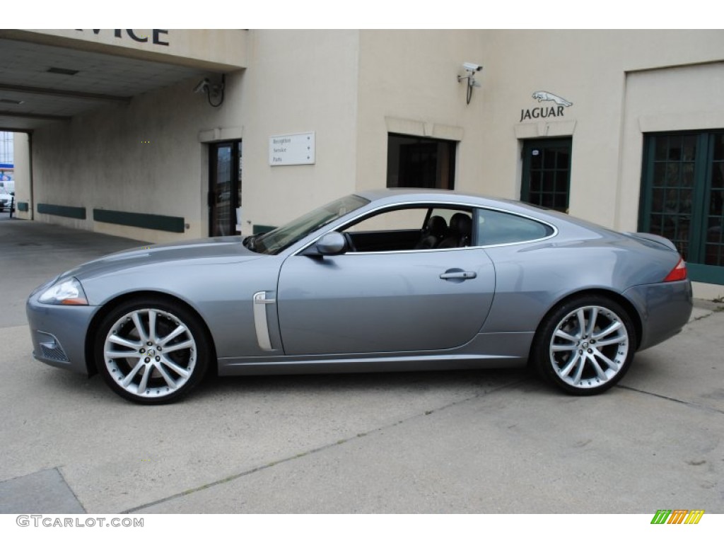 2009 XK XKR Coupe - Lunar Grey / Charcoal photo #3