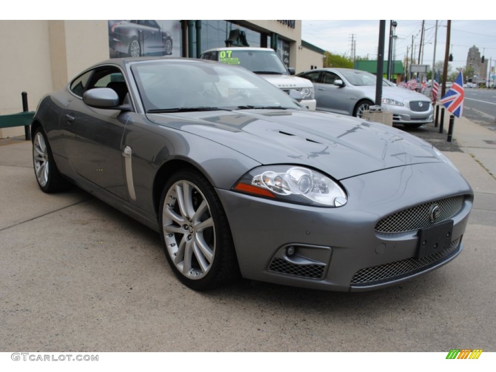 2009 XK XKR Coupe - Lunar Grey / Charcoal photo #7