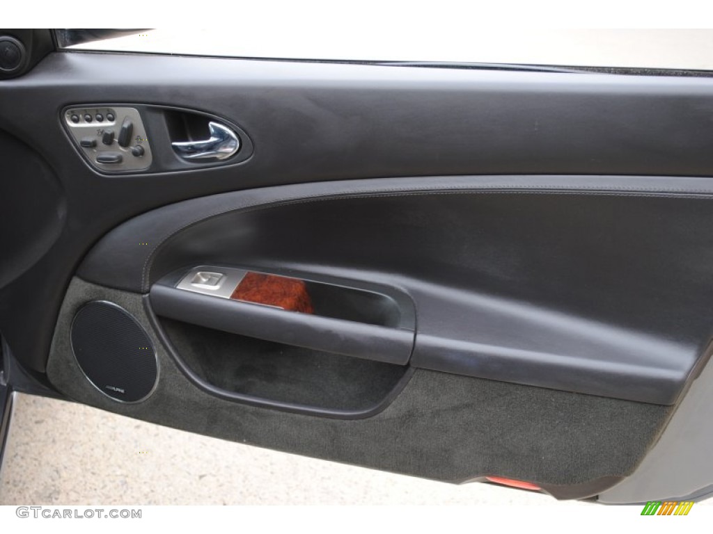 2009 Jaguar XK XKR Coupe Charcoal Door Panel Photo #67501406