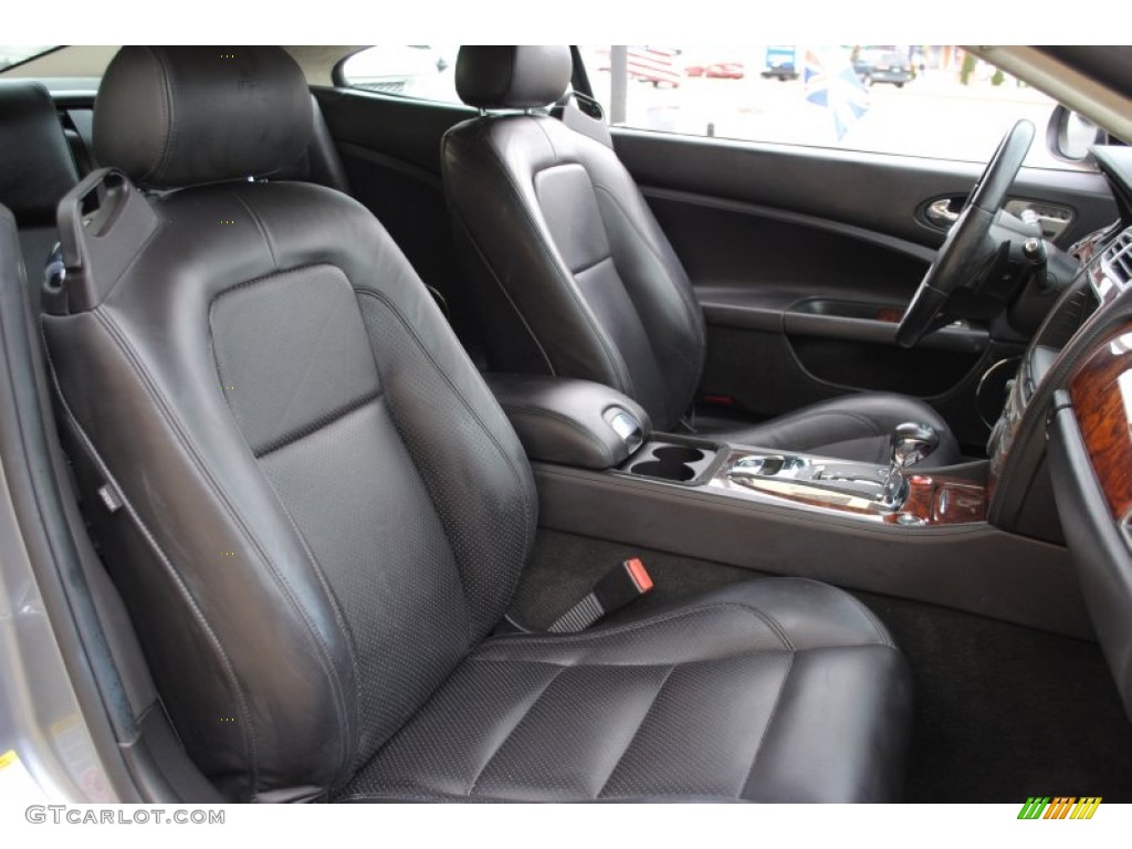 Charcoal Interior 2009 Jaguar XK XKR Coupe Photo #67501415
