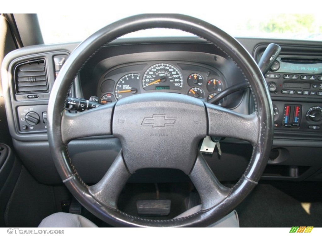 2004 Silverado 2500HD LS Extended Cab 4x4 - Dark Green Metallic / Dark Charcoal photo #22