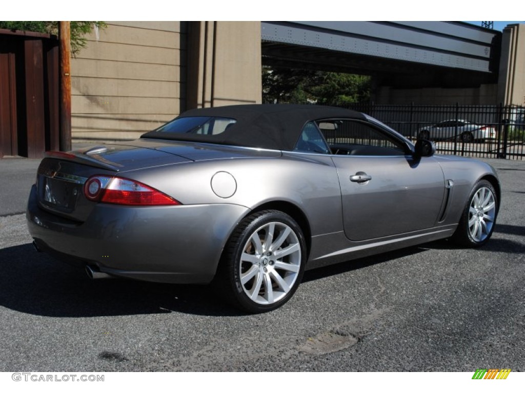 Vapour Gray Metallic 2008 Jaguar XK XK8 Convertible Exterior Photo #67501820