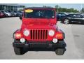 2006 Flame Red Jeep Wrangler Unlimited 4x4  photo #14