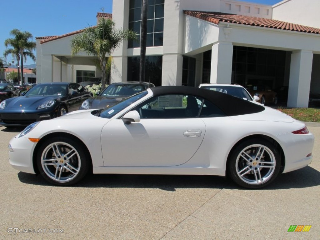Carrara White 2012 Porsche New 911 Carrera Cabriolet Exterior Photo #67502610
