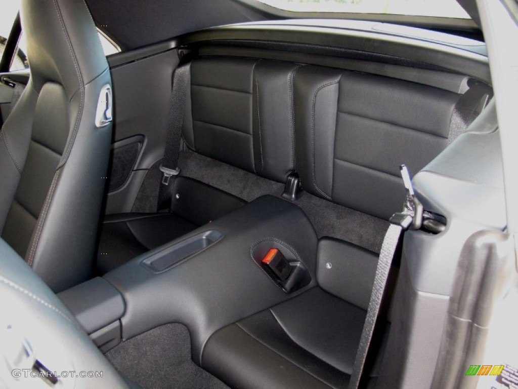Black Interior 2012 Porsche New 911 Carrera Cabriolet Photo #67502675