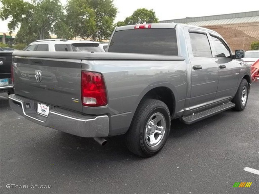 2010 Ram 1500 ST Crew Cab - Mineral Gray Metallic / Dark Slate/Medium Graystone photo #3