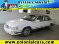1998 White Diamond Pearl Cadillac DeVille Sedan #67494557