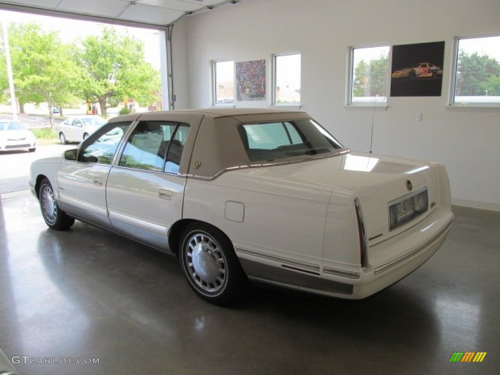 1998 DeVille Sedan - White Diamond Pearl / Camel photo #5
