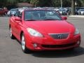 2006 Absolutely Red Toyota Solara SE V6 Convertible  photo #4