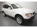 Alpine White 2005 BMW X3 2.5i