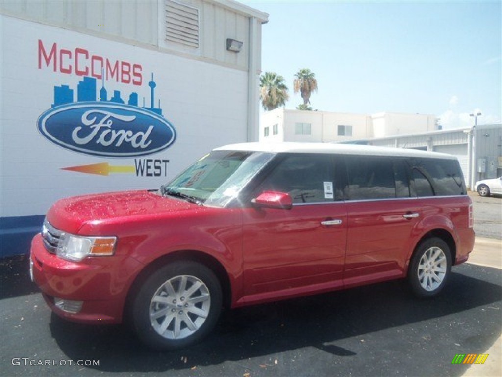 Red Candy Metallic Ford Flex