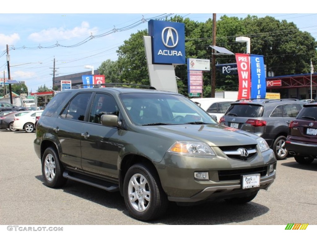 2006 MDX Touring - Amazon Green Metallic / Ebony photo #1