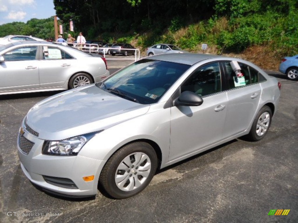 Silver Ice Metallic 2012 Chevrolet Cruze LS Exterior Photo #67508642