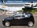 2012 Black Chevrolet Sonic LT Hatch  photo #1