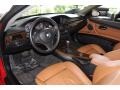 Saddle Brown Dakota Leather Prime Interior Photo for 2009 BMW 3 Series #67510181