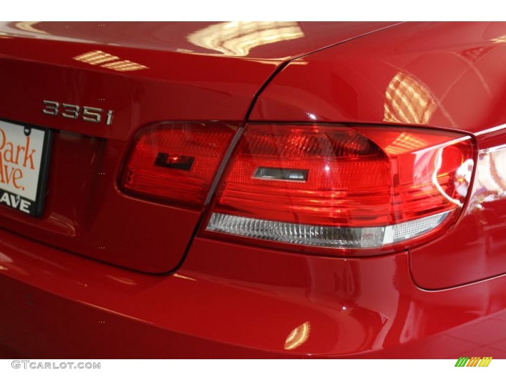 2009 3 Series 335xi Coupe - Crimson Red / Saddle Brown Dakota Leather photo #19