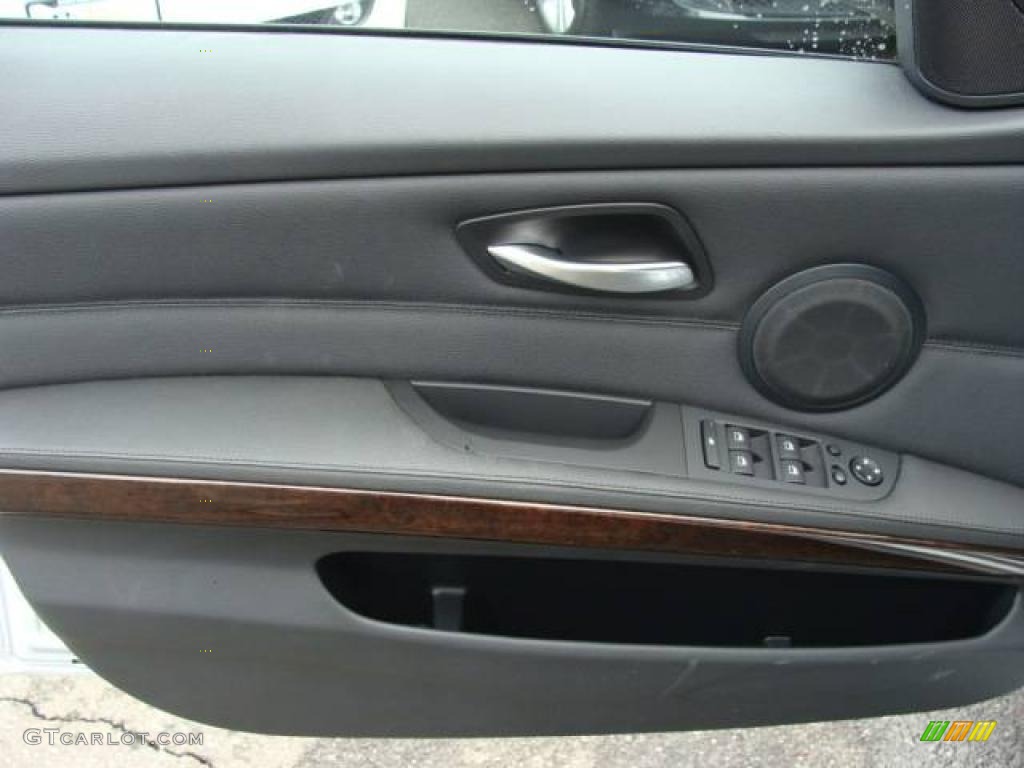 2009 3 Series 328xi Sedan - Titanium Silver Metallic / Black photo #9