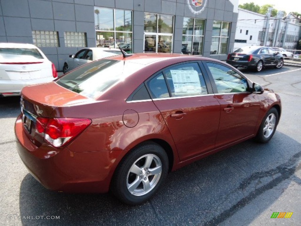 2012 Cruze LT - Autumn Red Metallic / Jet Black photo #4