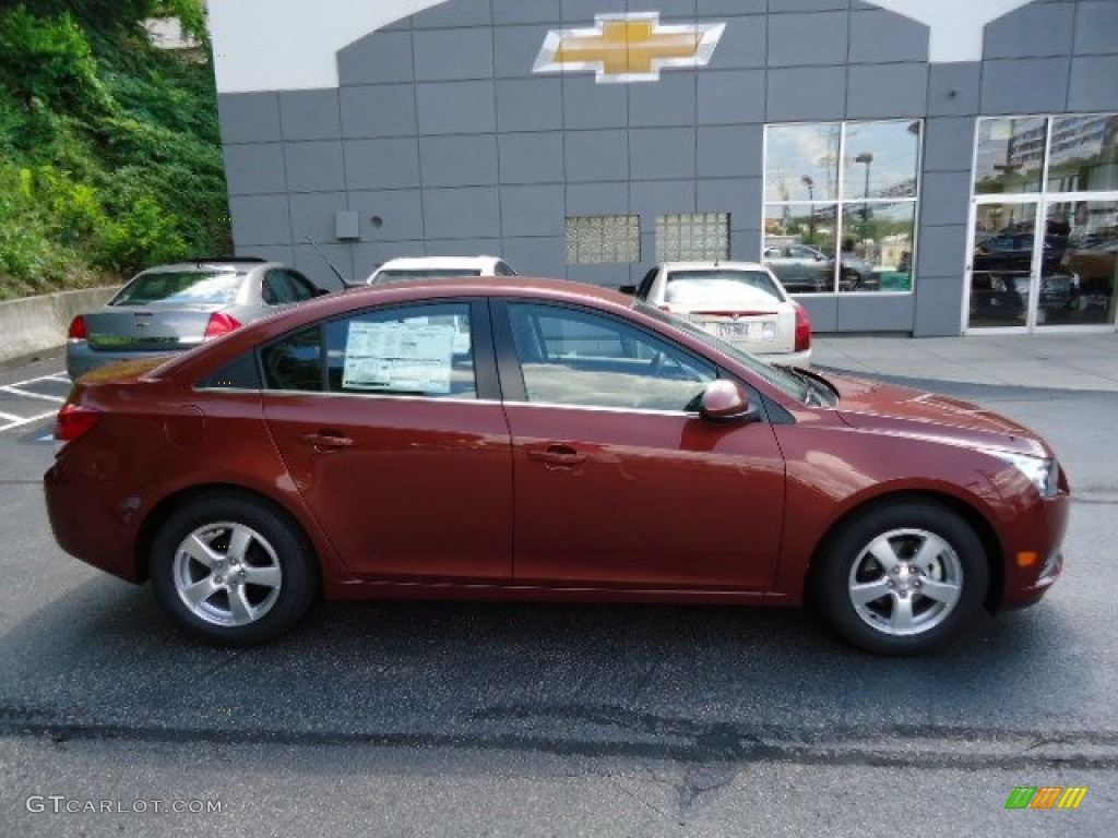 2012 Cruze LT - Autumn Red Metallic / Jet Black photo #5