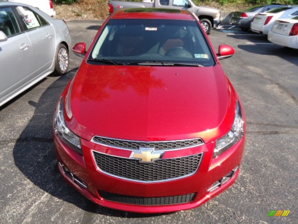 Crystal Red Metallic 2012 Chevrolet Cruze LT/RS Exterior Photo #67511147