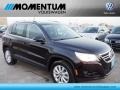 Deep Black Metallic - Tiguan SE Photo No. 1