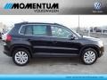 Deep Black Metallic - Tiguan SE Photo No. 3