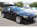 2008 Black Sapphire Metallic BMW 6 Series 650i Coupe  photo #3