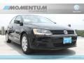 Black - Jetta SE Sedan Photo No. 1