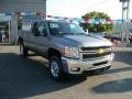 Graystone Metallic - Silverado 2500HD LTZ Extended Cab 4x4 Photo No. 2