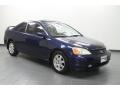 2001 Eternal Blue Pearl Honda Civic EX Coupe  photo #1