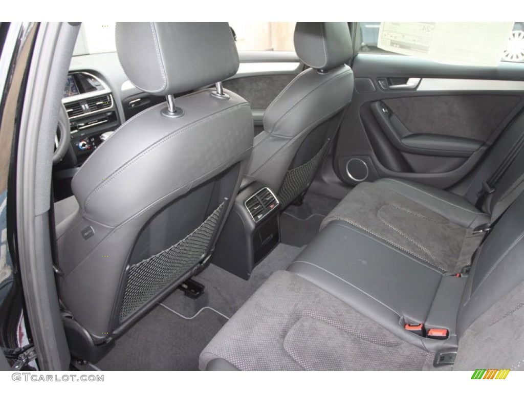 Black Interior 2013 Audi A4 2.0T quattro Sedan Photo #67513738