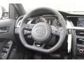 Black Steering Wheel Photo for 2013 Audi A4 #67513756