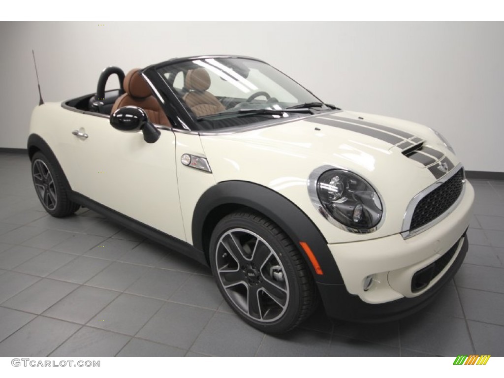 Pepper White 2012 Mini Cooper S Roadster Exterior Photo #67514360