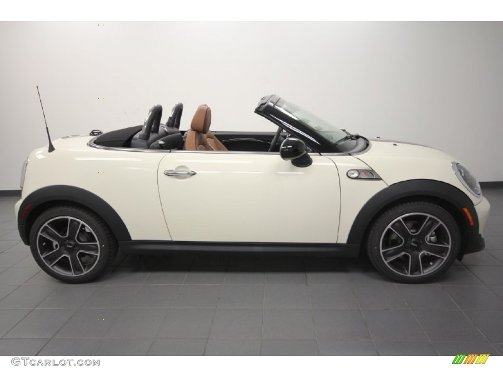 Pepper White 2012 Mini Cooper S Roadster Exterior Photo #67514366