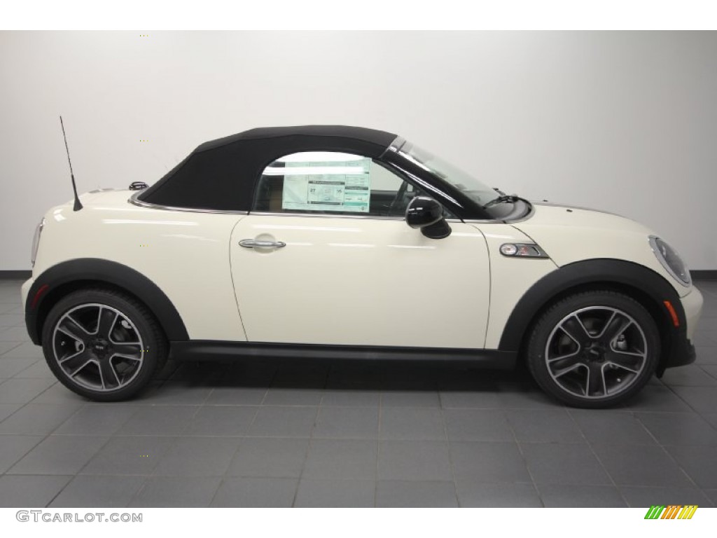 Pepper White 2012 Mini Cooper S Roadster Exterior Photo #67514399