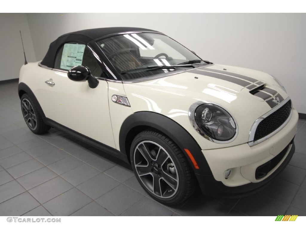 Pepper White 2012 Mini Cooper S Roadster Exterior Photo #67514405