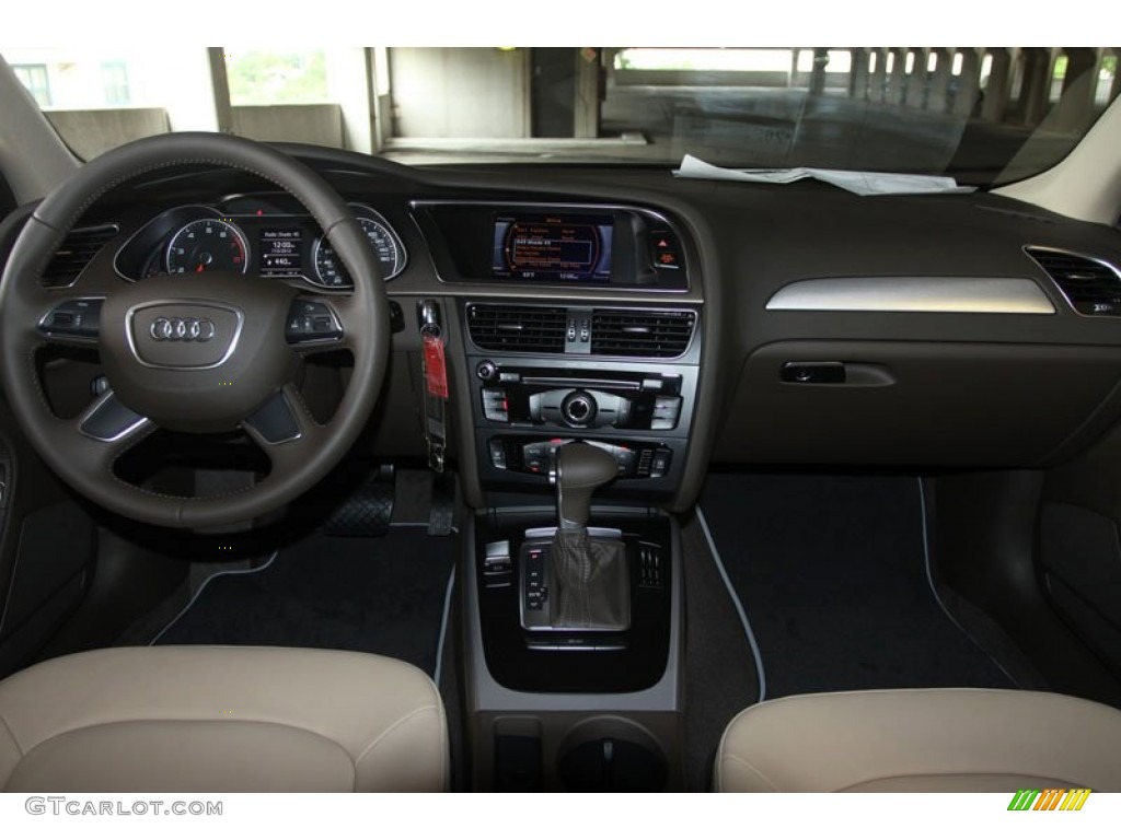 2013 A4 2.0T Sedan - Brilliant Black / Velvet Beige/Moor Brown photo #14