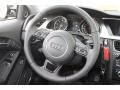 Black 2013 Audi A5 2.0T quattro Coupe Steering Wheel