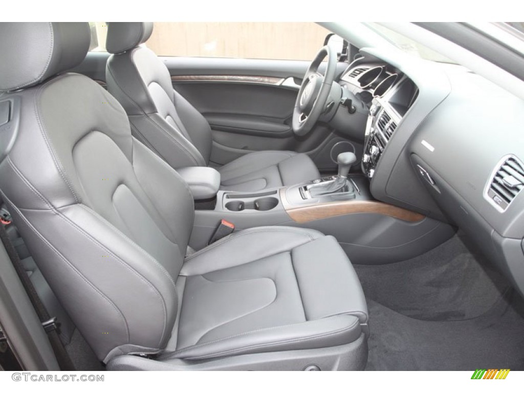Black Interior 2013 Audi A5 2.0T quattro Coupe Photo #67515080