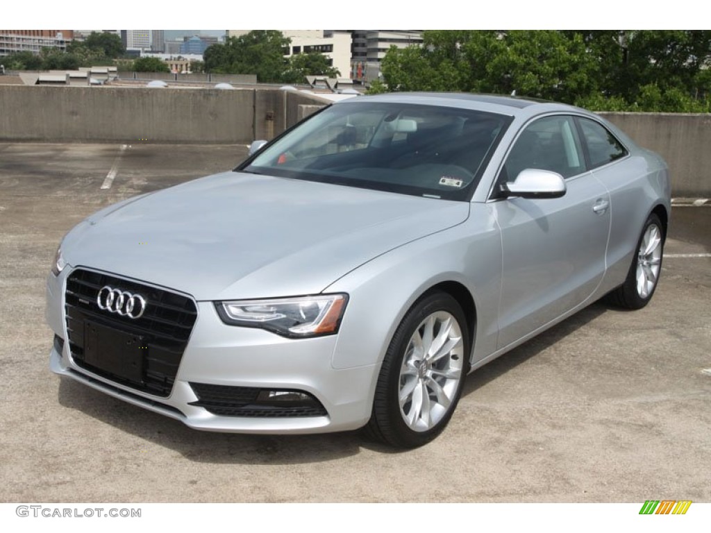 Ice Silver Metallic 2013 Audi A5 2.0T quattro Coupe Exterior Photo #67515416