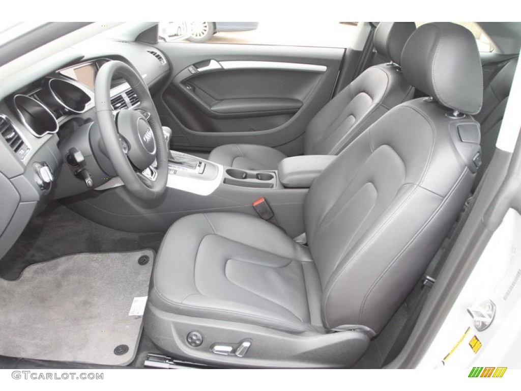 Black Interior 2013 Audi A5 2.0T quattro Coupe Photo #67515491