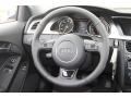 Black 2013 Audi A5 2.0T quattro Coupe Steering Wheel