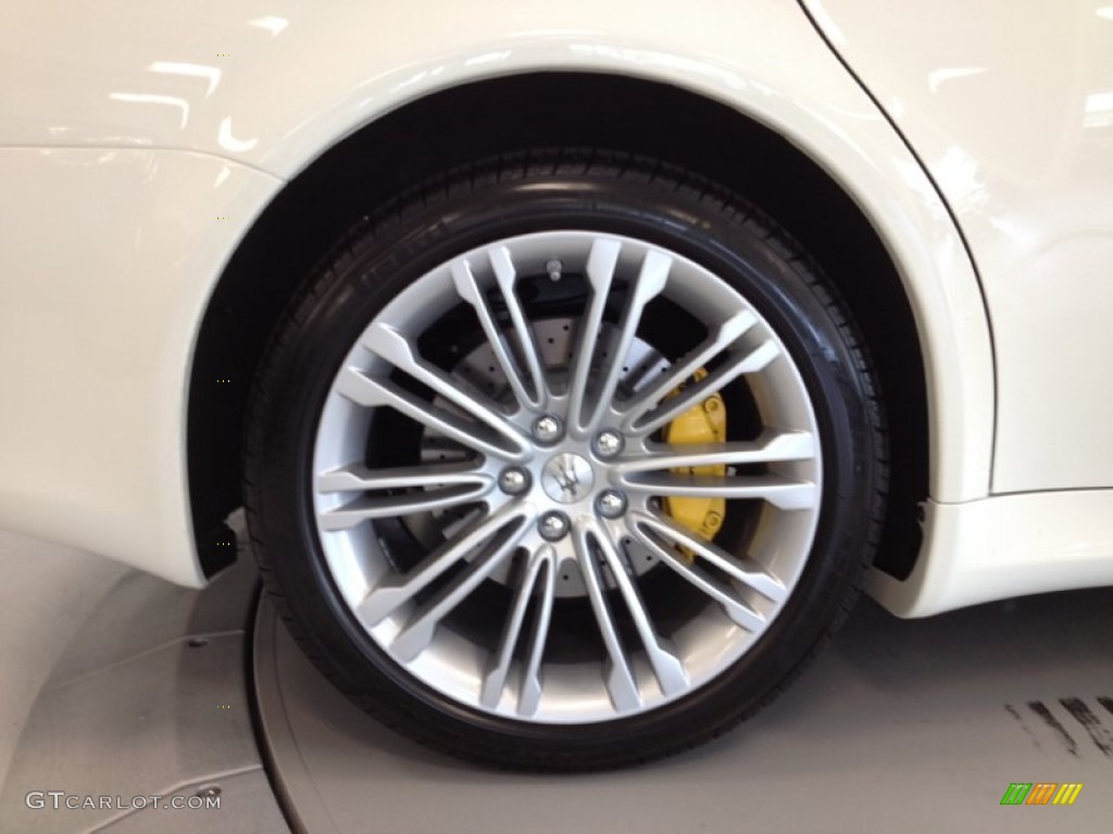 2012 Quattroporte S - Bianco Eldorado (White) / Cuoio photo #9