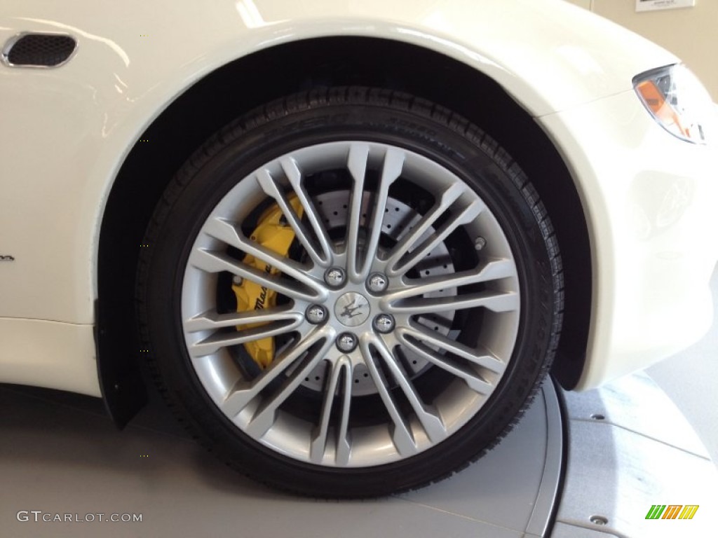 2012 Quattroporte S - Bianco Eldorado (White) / Cuoio photo #10