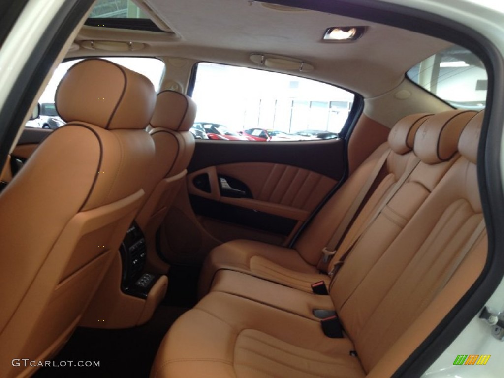 2012 Quattroporte S - Bianco Eldorado (White) / Cuoio photo #15